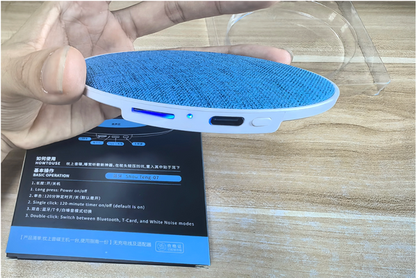 Ultra-Thin Music Pillow Speaker