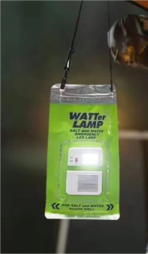 Salt Water LED Emergency Night Light
