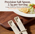 Glass Spice Jars with Spoon
