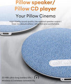 Ultra-Thin Music Pillow Speaker