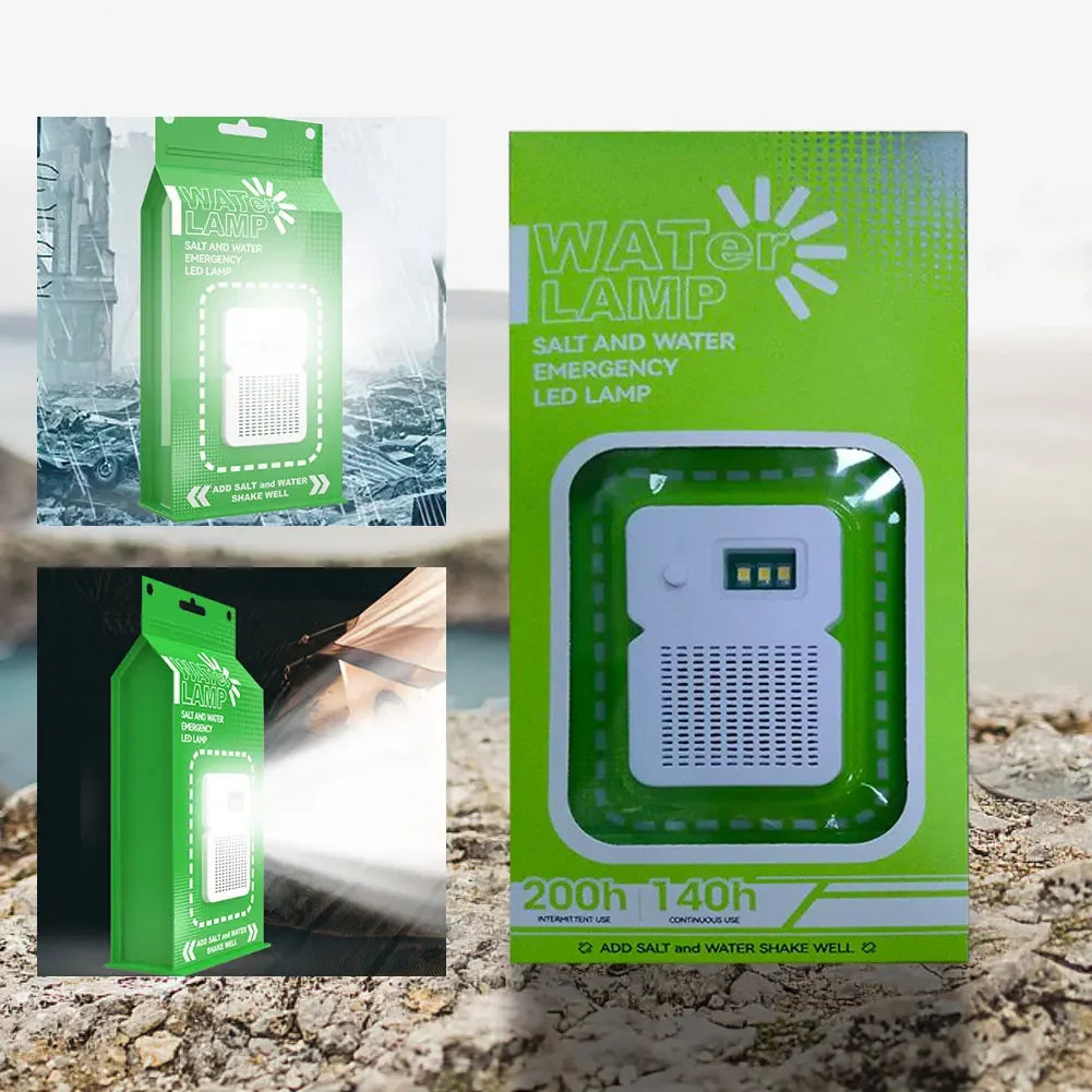 Salt Water LED Emergency Night Light